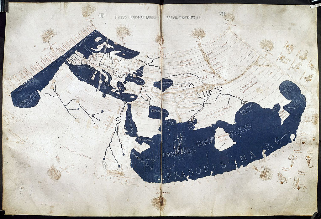 托勒密世界地圖