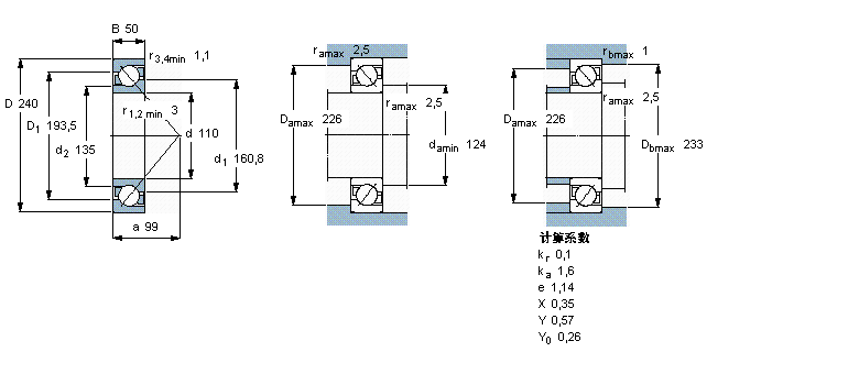 SKF 7322BEM軸承