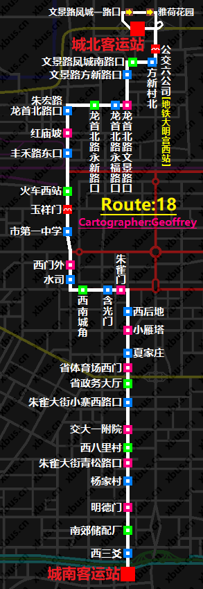 西安公交18路