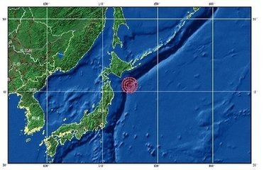 2·6日本東部海域地震