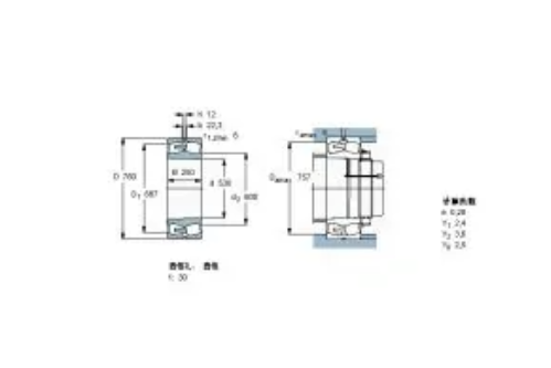 SKF 240-530ECAK30-W33軸承