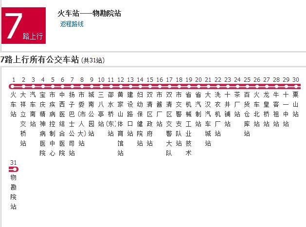 邵陽公交7路