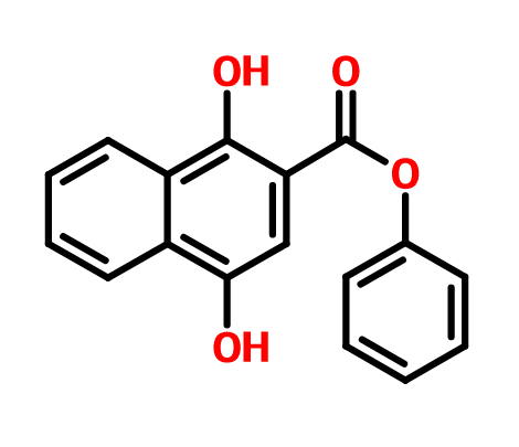 1,4-二羥基-2-萘甲酸苯酯