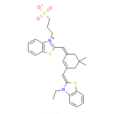 2-[[5,5-二甲基-3-[[3-（3-磺丙基）-2(3H)-苯並噻唑亞基]甲基]-2-環己烯-1-亞基]甲基]-3-乙基苯並噻唑翁內鹽