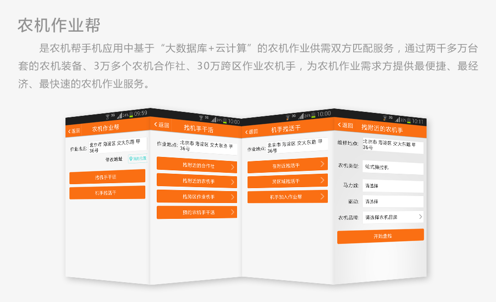 農機幫,作業幫