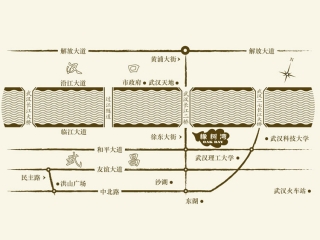 華潤置地橡樹灣位置圖