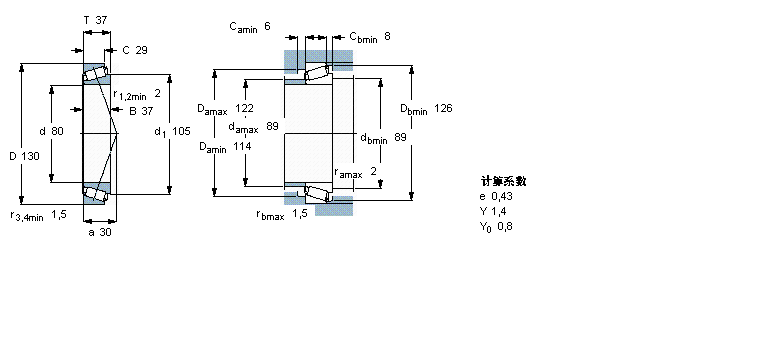 SKF 33116/Q軸承