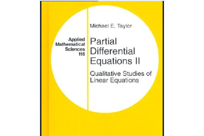 Partial Differential Equations II