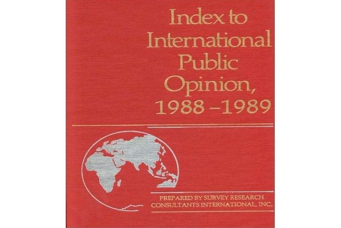 Index to International Public Opinion 1988-89