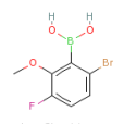 6-溴-3-氟-2-甲氧基苯硼酸