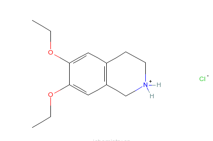 6,7-二乙氧基-1-甲基-1,2,3,4-四氫異喹啉鹽酸鹽