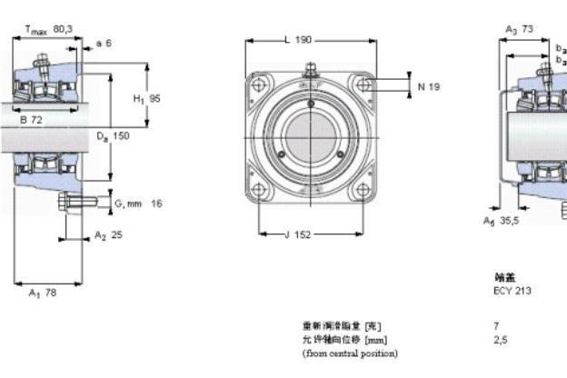 SKF FYNT65L軸承