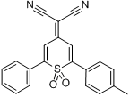 2-[2-（4-甲基苯基）-1,1-二氧代-6-苯基-4H-噻喃-4-亞基]丙二腈