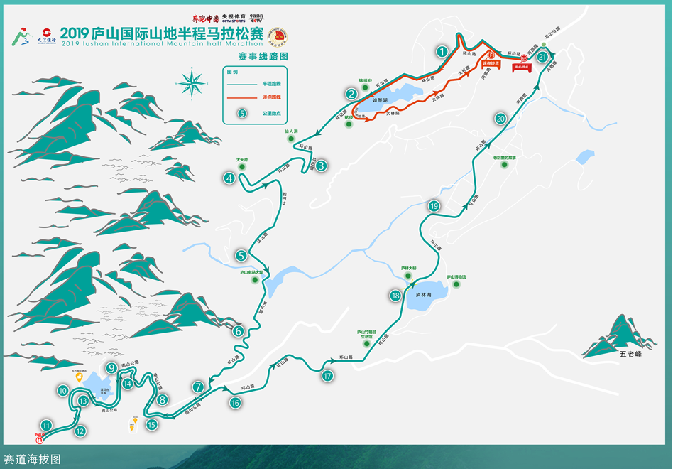 2019廬山國際山地半程馬拉松