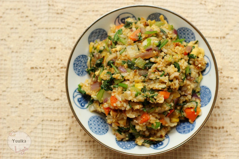 醬香菇蔬菜炒飯