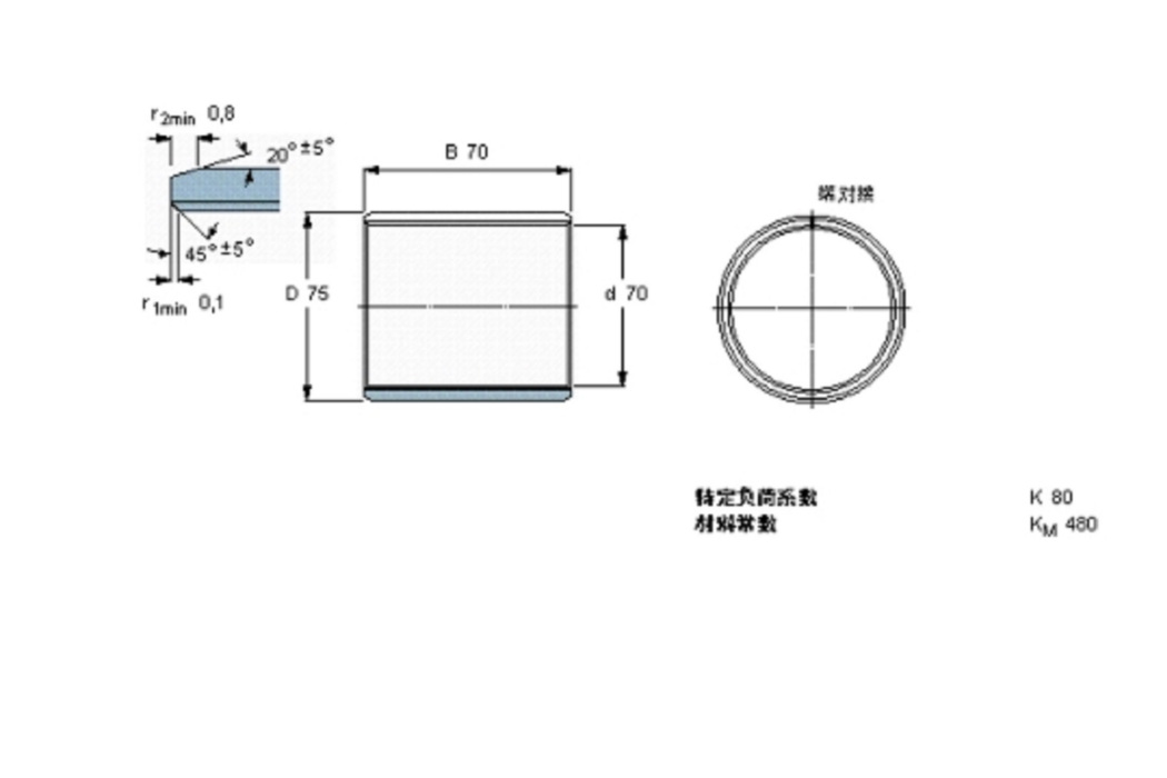 SKF PCM707570E軸承