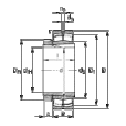 FAG 22313-E1-K+H2313軸承