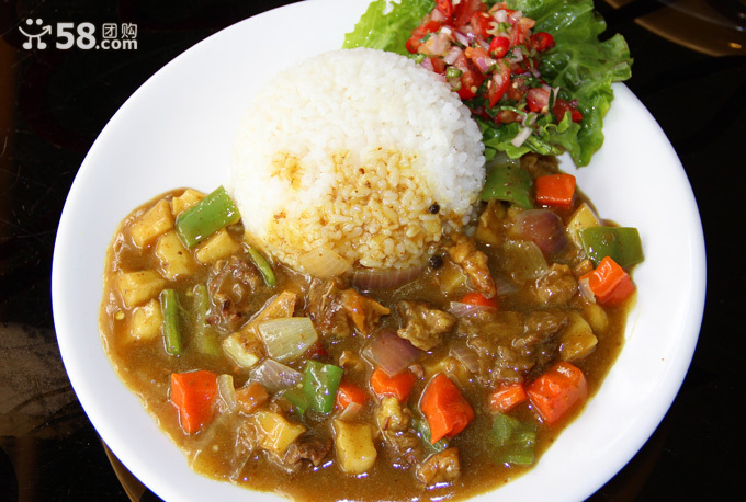 青椒牛肉燴飯