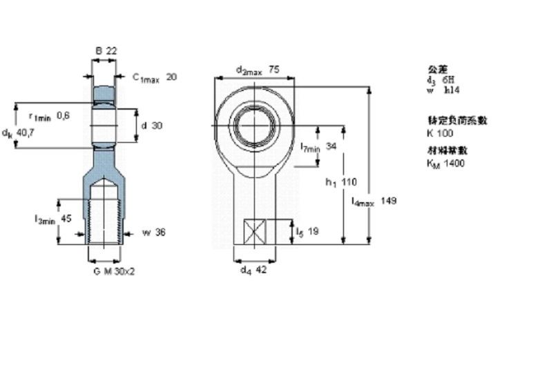 SKF SI30C軸承