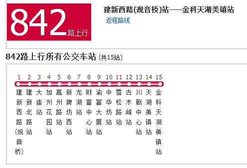 重慶公交842路