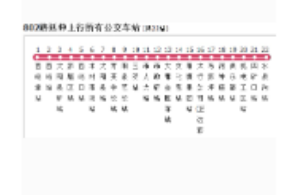 陽泉公交802路延伸