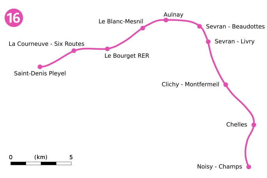 巴黎捷運16號線