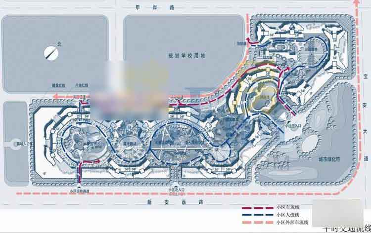 泰華海逸世家——交通圖