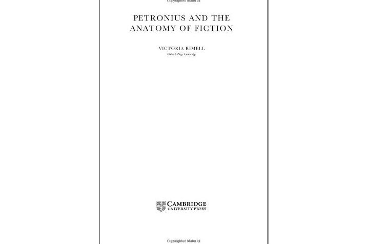 Petronius and the Anatomy of Fiction