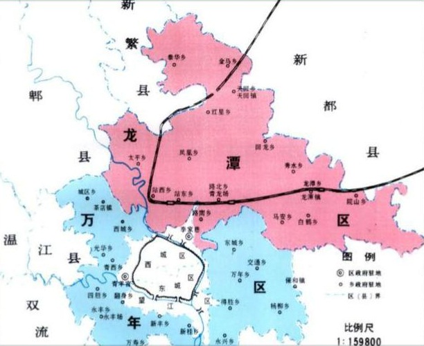 龍潭區(四川成都市歷史政區)