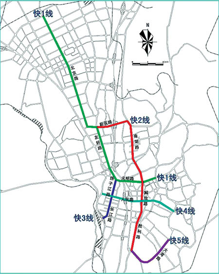 帶狀交通網路