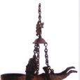 東漢人形銅吊燈