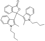 3,3-雙（1-丁基-2-甲基-1H-吲哚-3-基）-1(3H)-異苯並呋喃酮