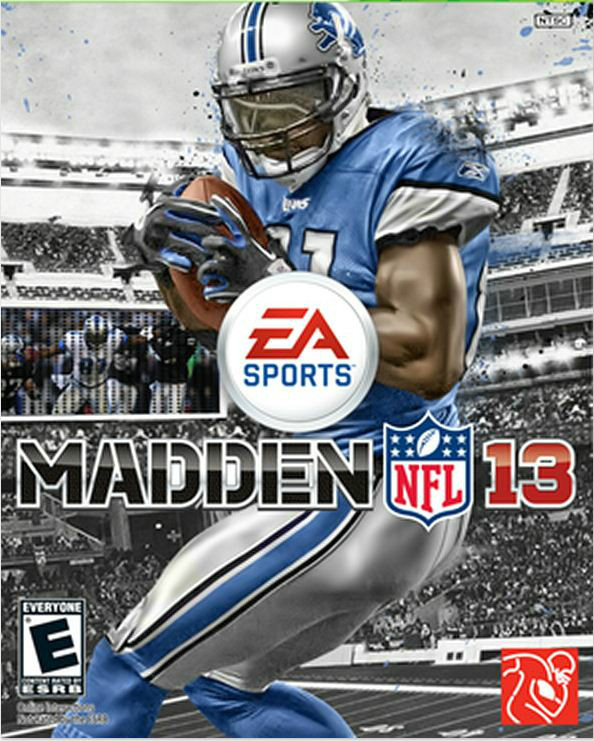 詹森登上《Madden NFL 13》封面