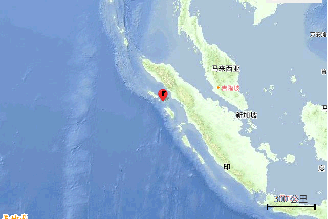 7·10蘇門答臘島海域地震