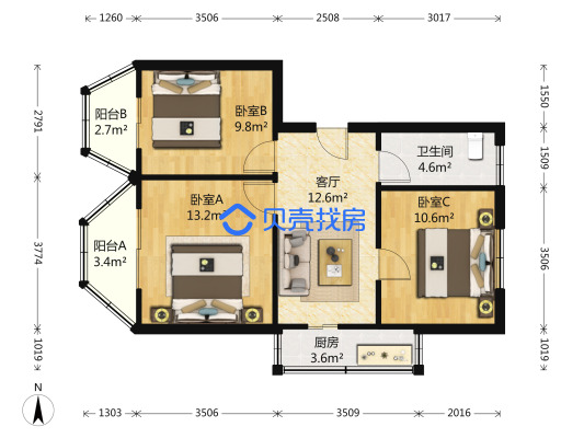 燈具廠宿舍戶型圖