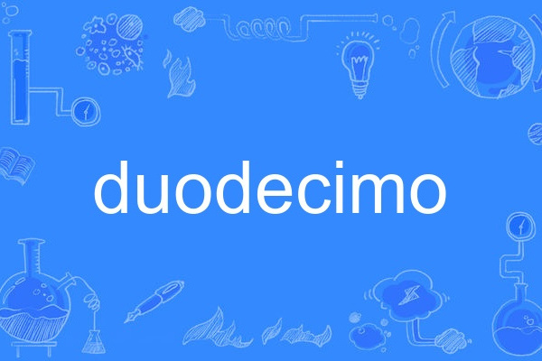 duodecimo