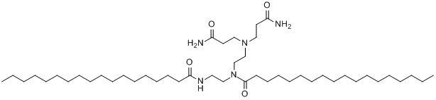 N-[2-[二（3-氨基-3-氧代丙基）氨基]乙基]-N-[2-[（十八烷醯基）氨基]乙基]十八醯胺單乙酸鹽