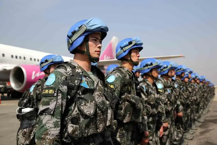 中國第七批赴南蘇丹（朱巴）維和步兵營