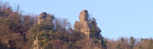 甘肅小隴山森林公園桃花溝景區