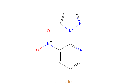 5-溴-3-硝基-2-（1H-吡唑-1-基）砒啶