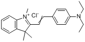 2-[2-[4-（二乙氨基）苯基]乙烯基]-1,3,3-三甲基-3H-吲哚翁氯化物