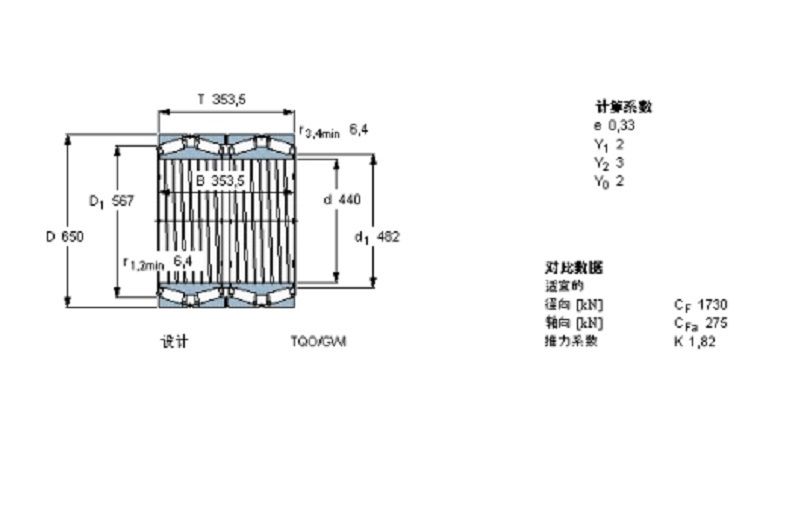 SKF 332313軸承