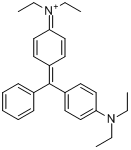 N-[4-[[4-（二乙氨基）苯基]苯亞甲基]-2,5-環己二烯-1-基亞基]-N-乙基乙銨乙酸鹽