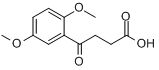 3-（2,5-二甲氧基苯甲醯）丙酸