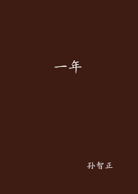 一年(孫智正創作中篇小說)