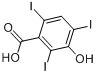3-羥基-2,4,6-三碘苯甲酸