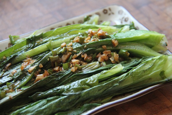 白灼油麥菜