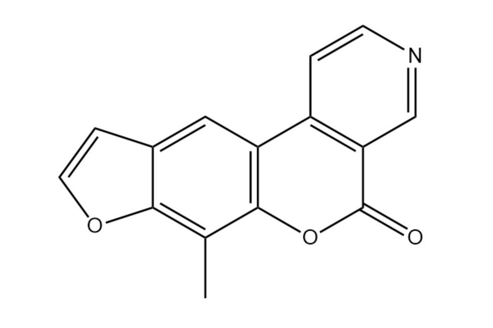 7-甲基吡啶並[3,4-c] 補骨脂素