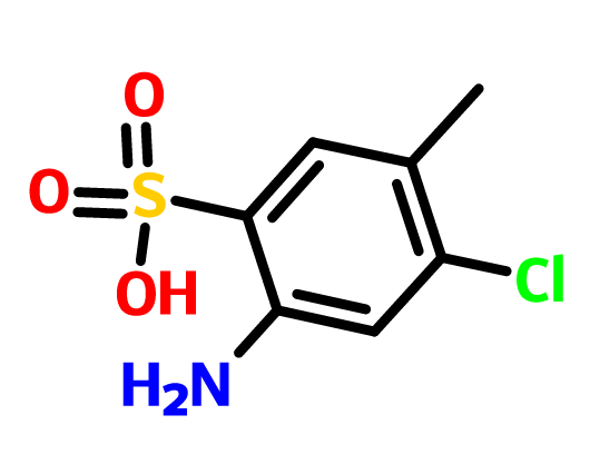 2-氨基-4-氯-5-甲基苯磺酸