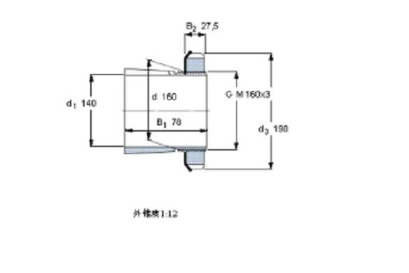 SKF H3932軸承